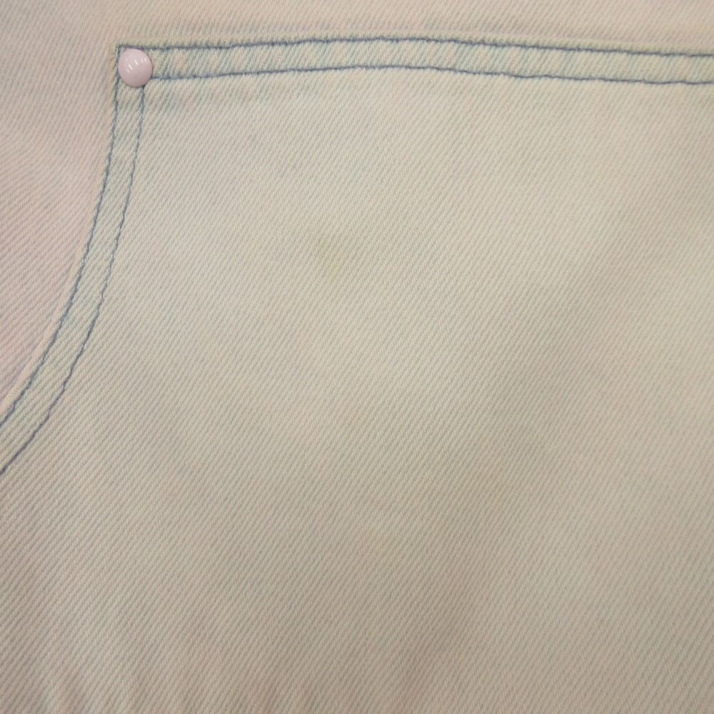 Louis Vuitton Wide Denim Pants Jeans Bree Chi Processing Flap Pocket Light Pink