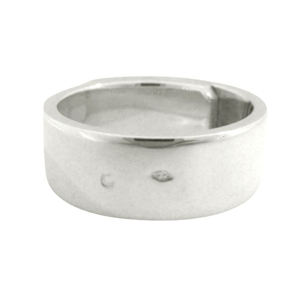 Hermes Polished Kelly Ring 51 Silver