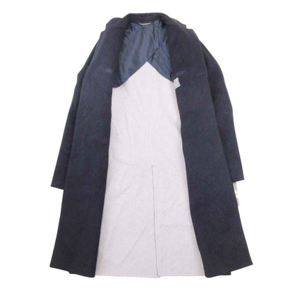 Dior Homme Wool Double Face Star Coat Jacket 44 Navy
