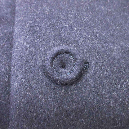 Dior Homme Wool Double Face Star Coat Jacket 44 Navy