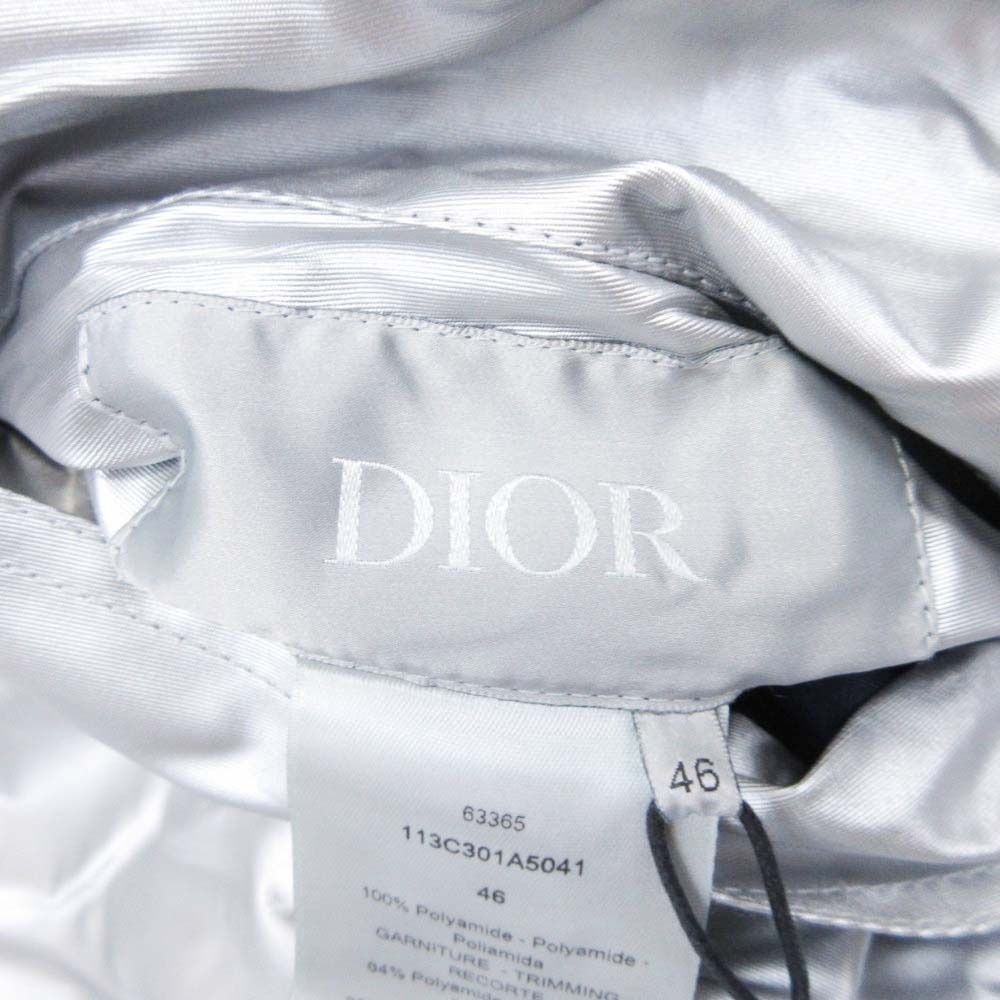 Dior Homme Descente Collaboration Capsule Collection Reversible Coat 46 Silver