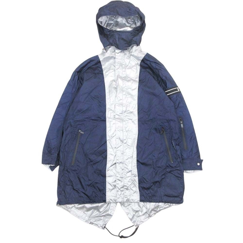 Dior Homme Descente Collaboration Capsule Collection Reversible Coat 46 Silver