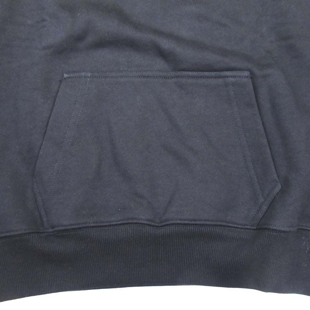 Dior Homme Cdlogo Embroidery Hoodie Sweatshirt Fleece Lining Pullover S Black