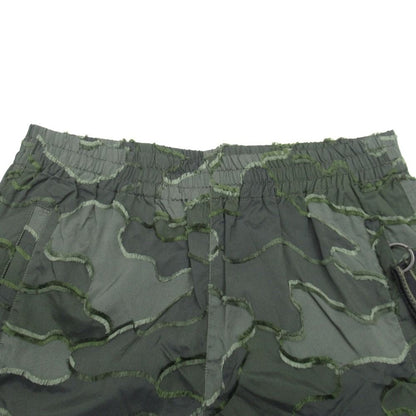 Dior Camouflage Shorts All Over Pattern Logo Charm 36 Khaki