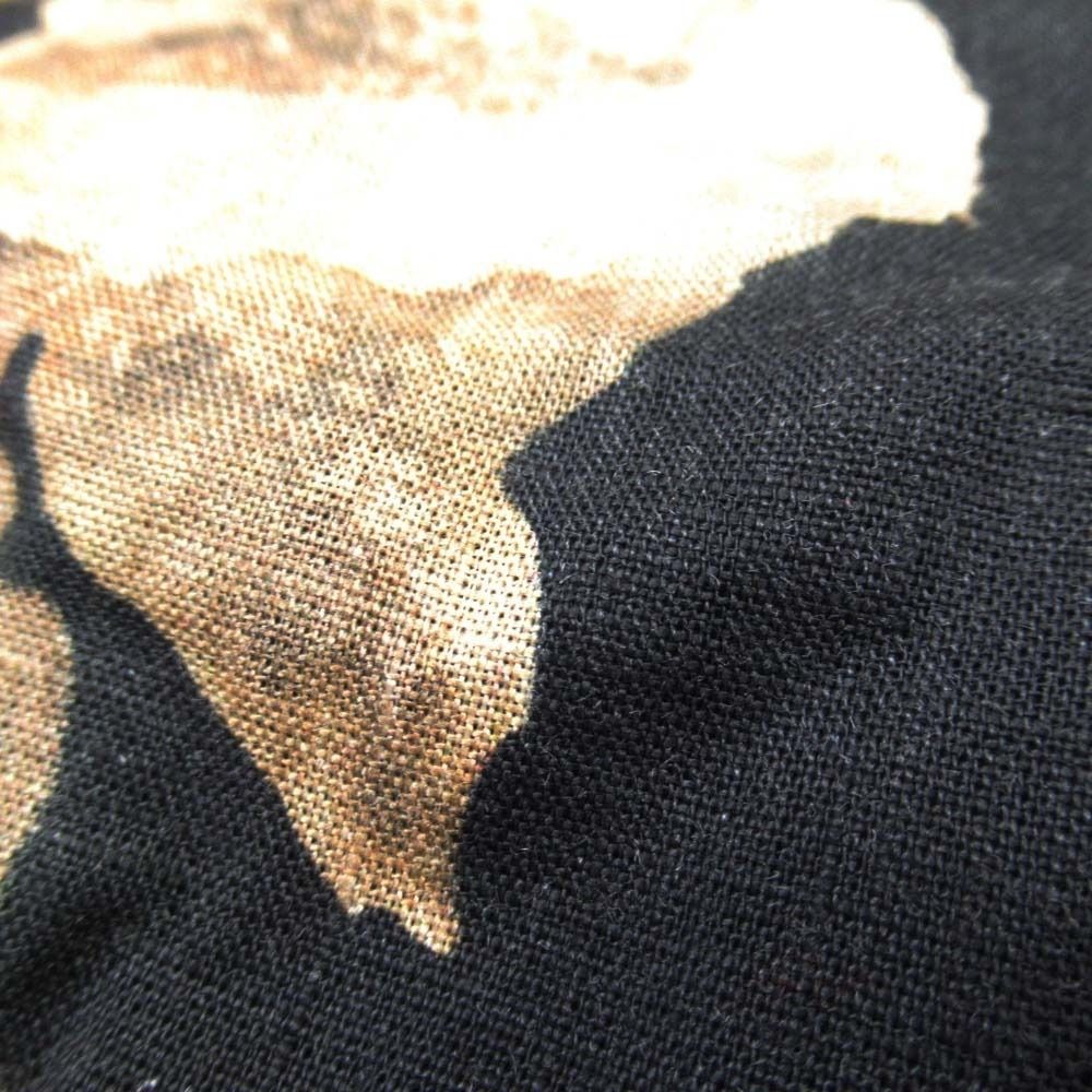 Dior All Over Linen Shorts 38 Brown