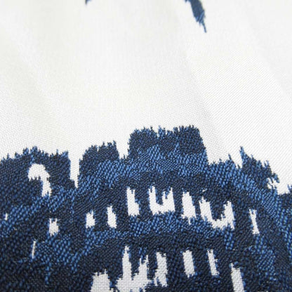 Dior Palm Tree Side Logo Jacquard Shorts 40 Navy