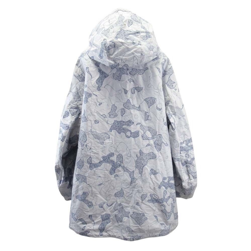 Dior Around the World Anorak Hoodie XS Light Gray Navy