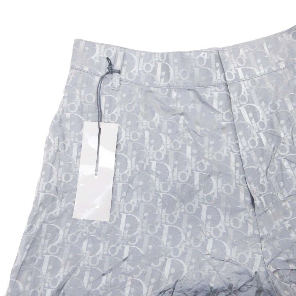 Dior Homme Oblique All Over Pattern Shorts Bermuda Pants Short 48 Gray