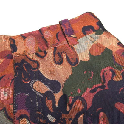 Dior Homme Peter Doig Allover Jacquard Cargo Pants Archive 46 Brown