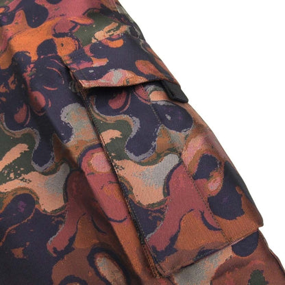 Dior Homme Peter Doig Allover Jacquard Cargo Pants Archive 46 Brown