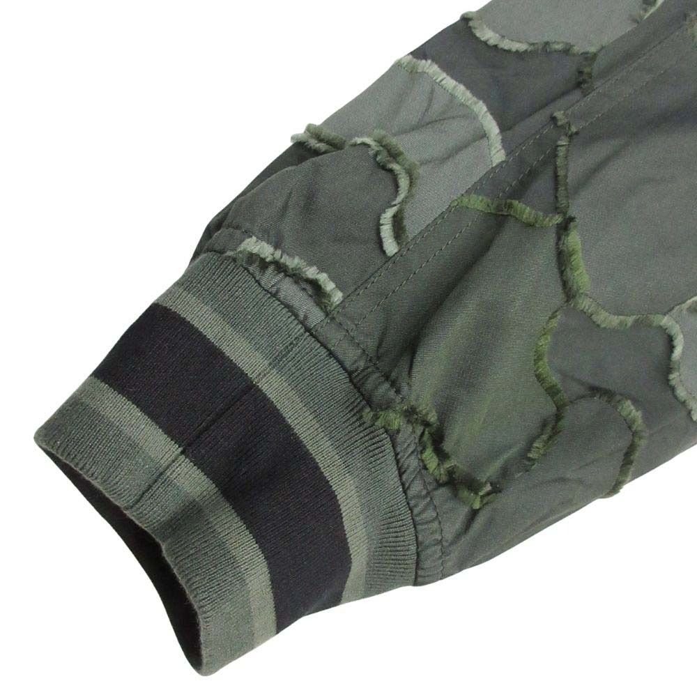 Dior Camouflage Jacquard Bomber Jacket 36 Khaki