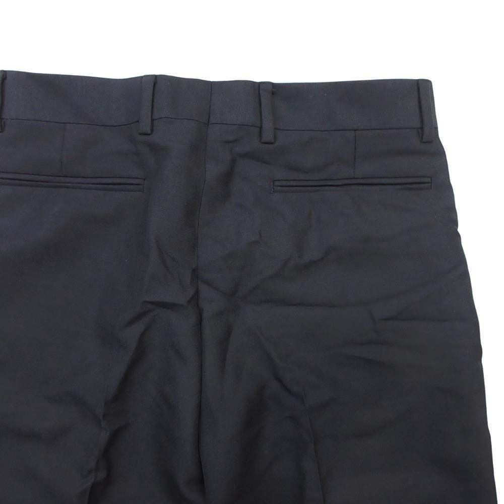 Dior Homme Wool Mohair Trousers Pants Pleated No Tuck 44 Black