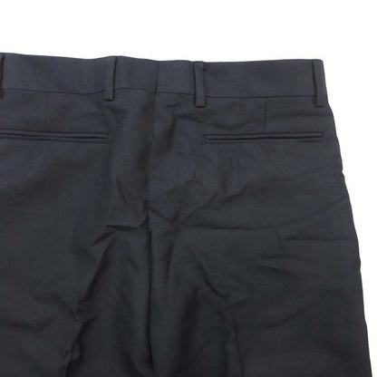 Dior Homme Wool Mohair Trousers Pants Pleated No Tuck 44 Black