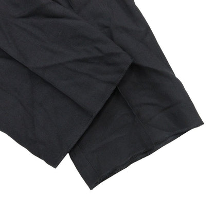 Dior Homme Wool Trousers Pants Pleated No Tuck 48 Black