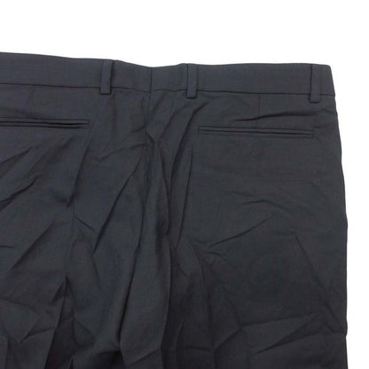 Dior Homme Wool Trousers Pants Pleated No Tuck 48 Black