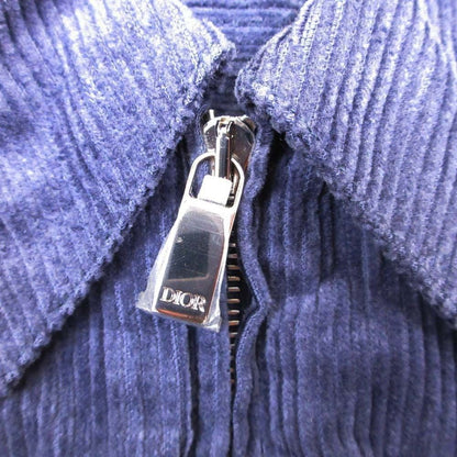 Dior Homme Corduroy Work Jacket Logo Patch 48 Dark Purple