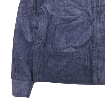 Dior Homme Corduroy Work Jacket Logo Patch 48 Dark Purple