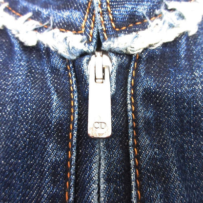 Dior Cutoff Denim Jumps All in One Coverall 36 Indigo Overalls