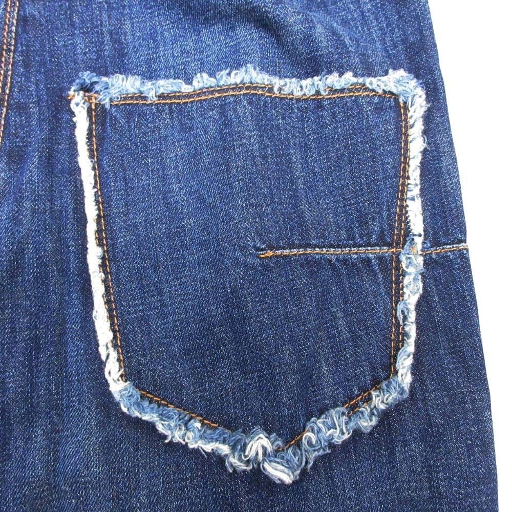 Dior Cutoff Denim Jumps All in One Coverall 36 Indigo Overalls