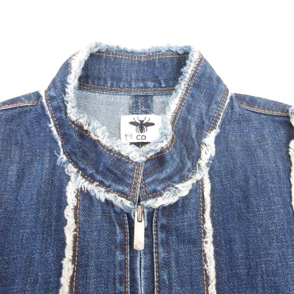 Dior Cutoff Denim Jumps All in One Coverall 36 Indigo Overalls