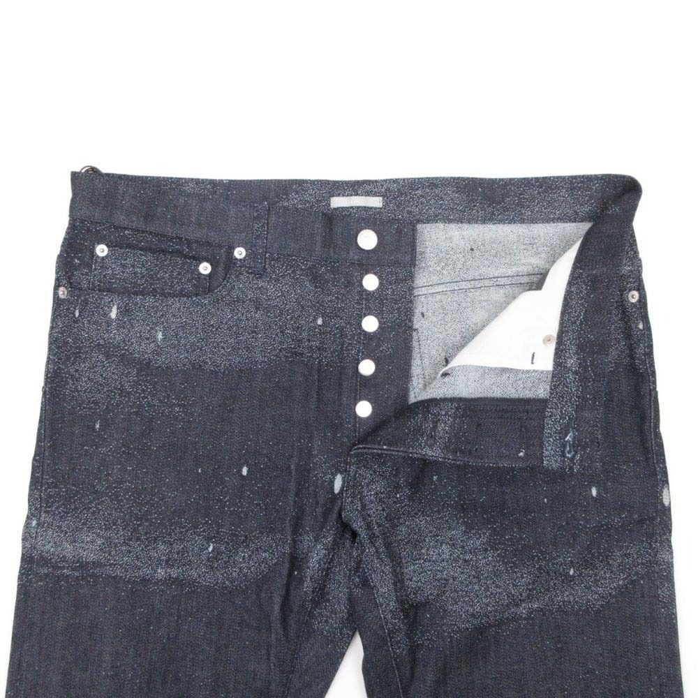Dior Homme Peter Doig Collaboration Milky Way Denim Jeans Pants 34 Indigo