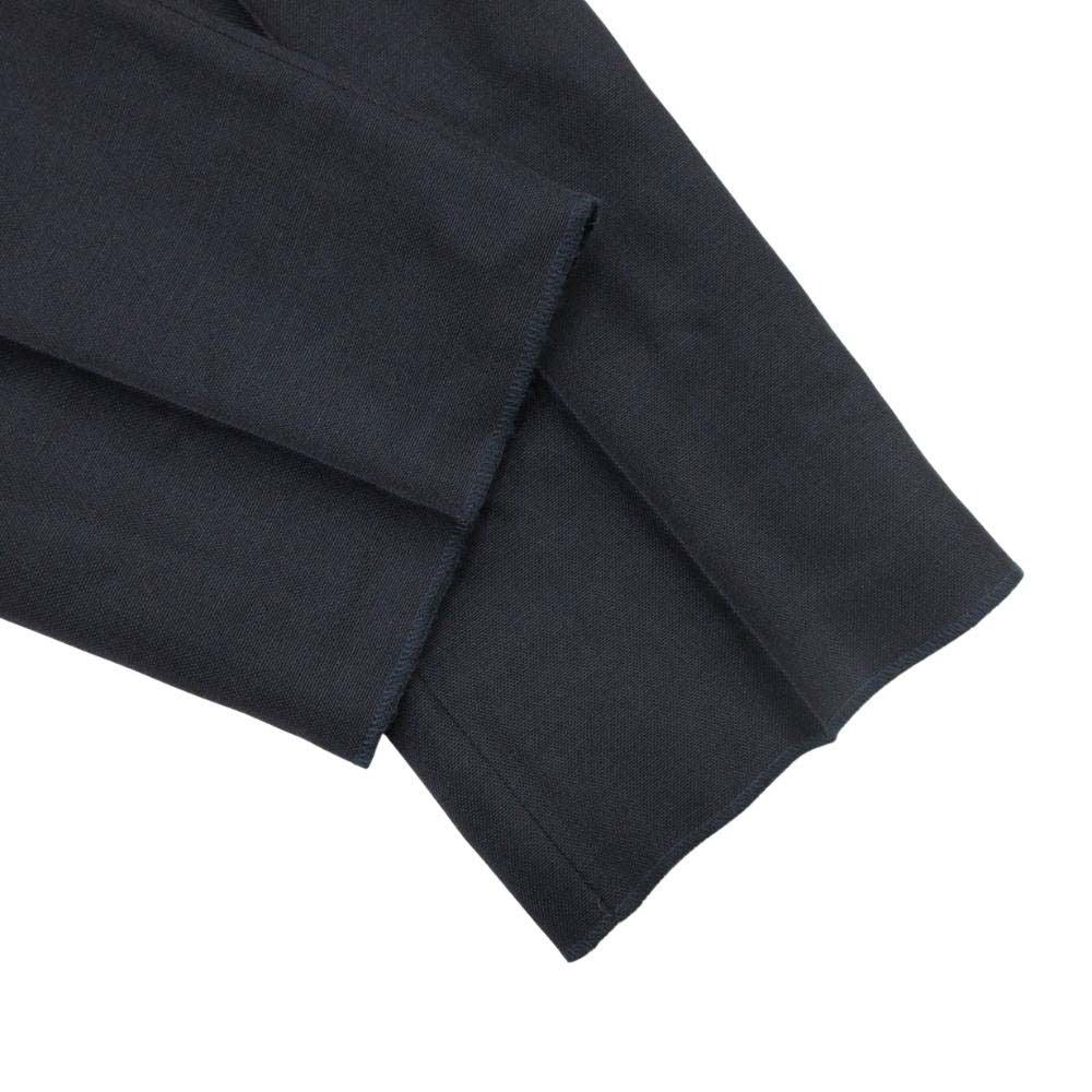 Dior Homme Wool Mohair Trousers Pants Pleated No Tuck 46 Navy