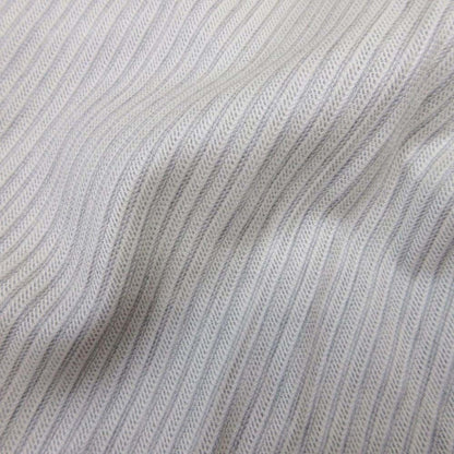 Dior Homme Wool Striped Trousers Pants Pleated 46 Light Gray