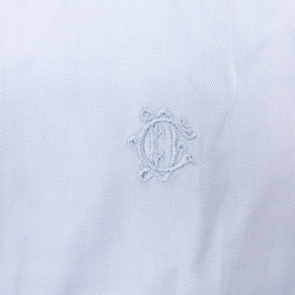 Dior Homme Dress Shirt Gothic Cdlogo Embroidery Top Long Sleeve Fly Front 39