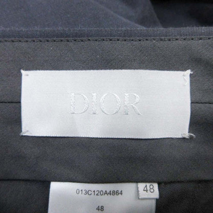 Dior Homme Trousers Pants Pleated No Tuck 48 Black