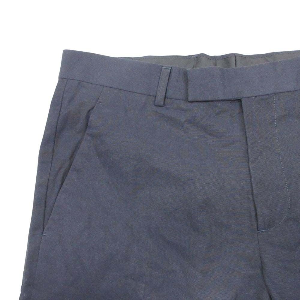 Dior Homme Trousers Pants Pleated No Tuck 48 Black
