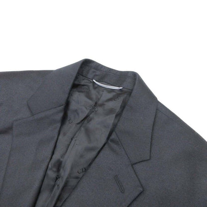 Dior Homme Tailored Jacket Notch Lapel Blue Leather Single Kim Jones Era 44