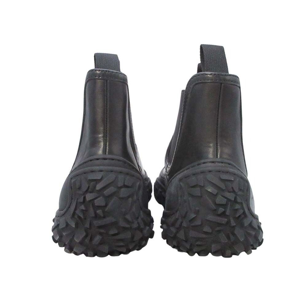 Dior Homme Side Gore Boots Chelsea Leather Shoes 40 Black
