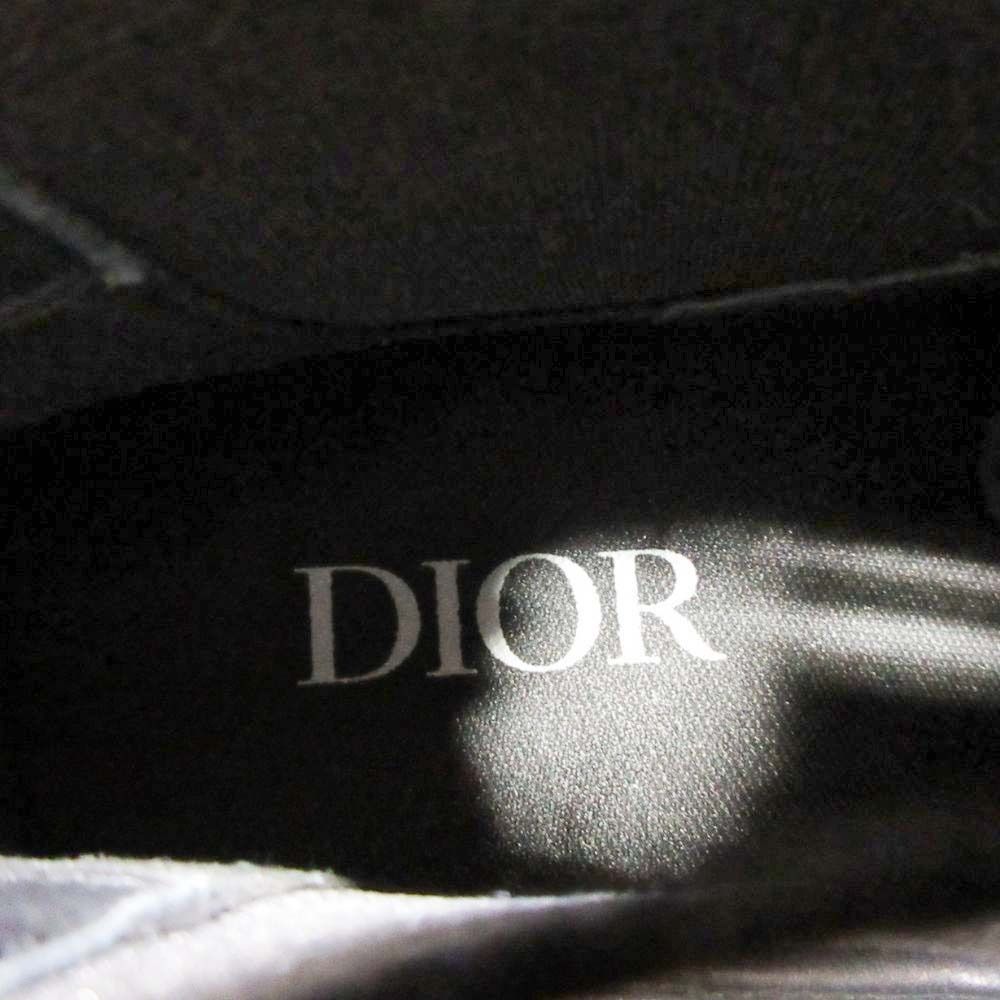 Dior Homme Side Gore Boots Chelsea Leather Shoes 40 Black
