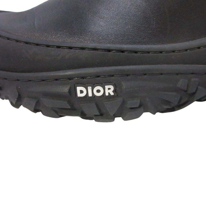 Dior Homme Side Gore Boots Chelsea Leather Shoes 40 Black