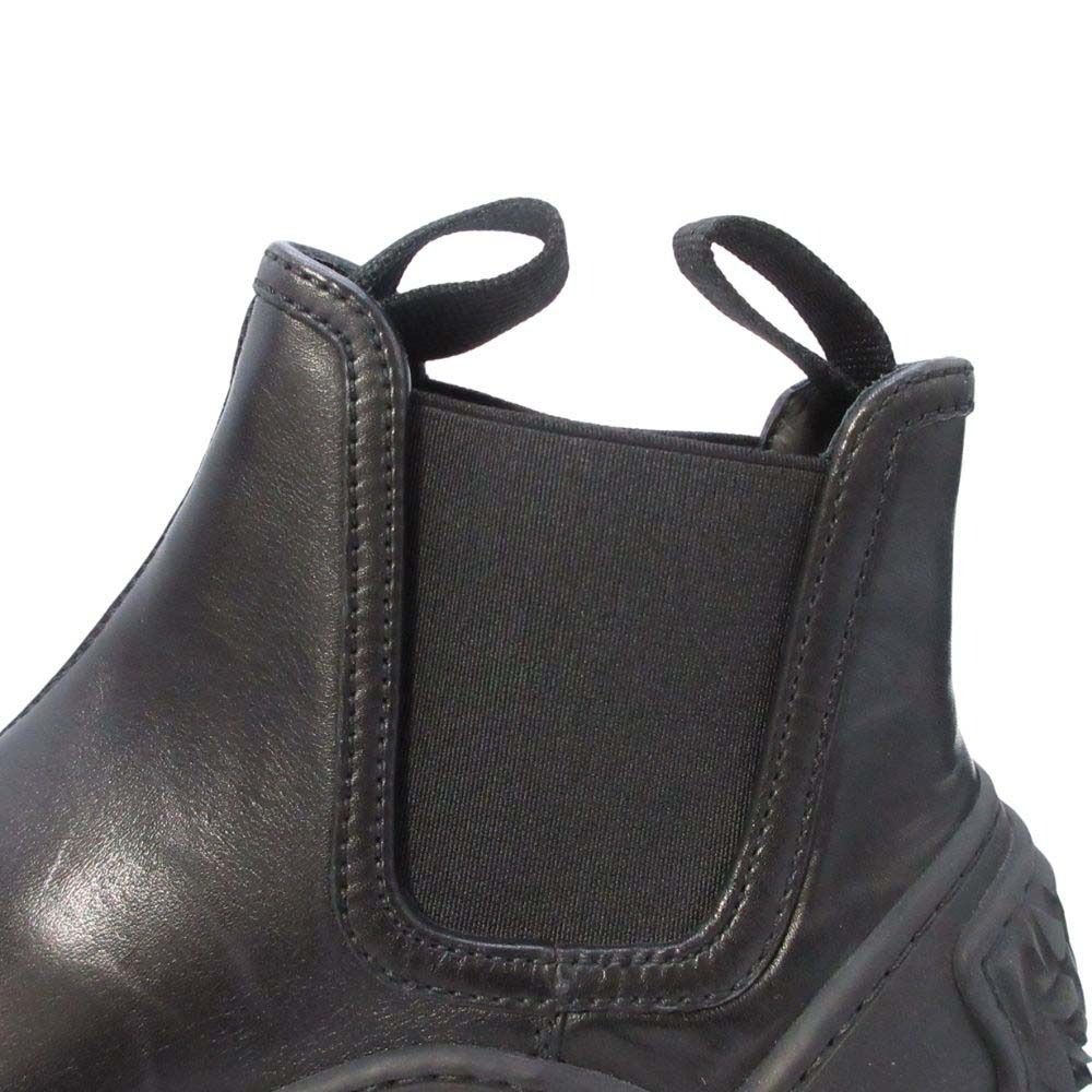 Dior Homme Side Gore Boots Chelsea Leather Shoes 40 Black