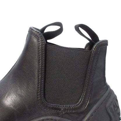 Dior Homme Side Gore Boots Chelsea Leather Shoes 40 Black