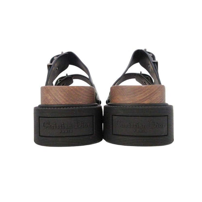 Dior Quake Platform Slide Sandals Shoes Black