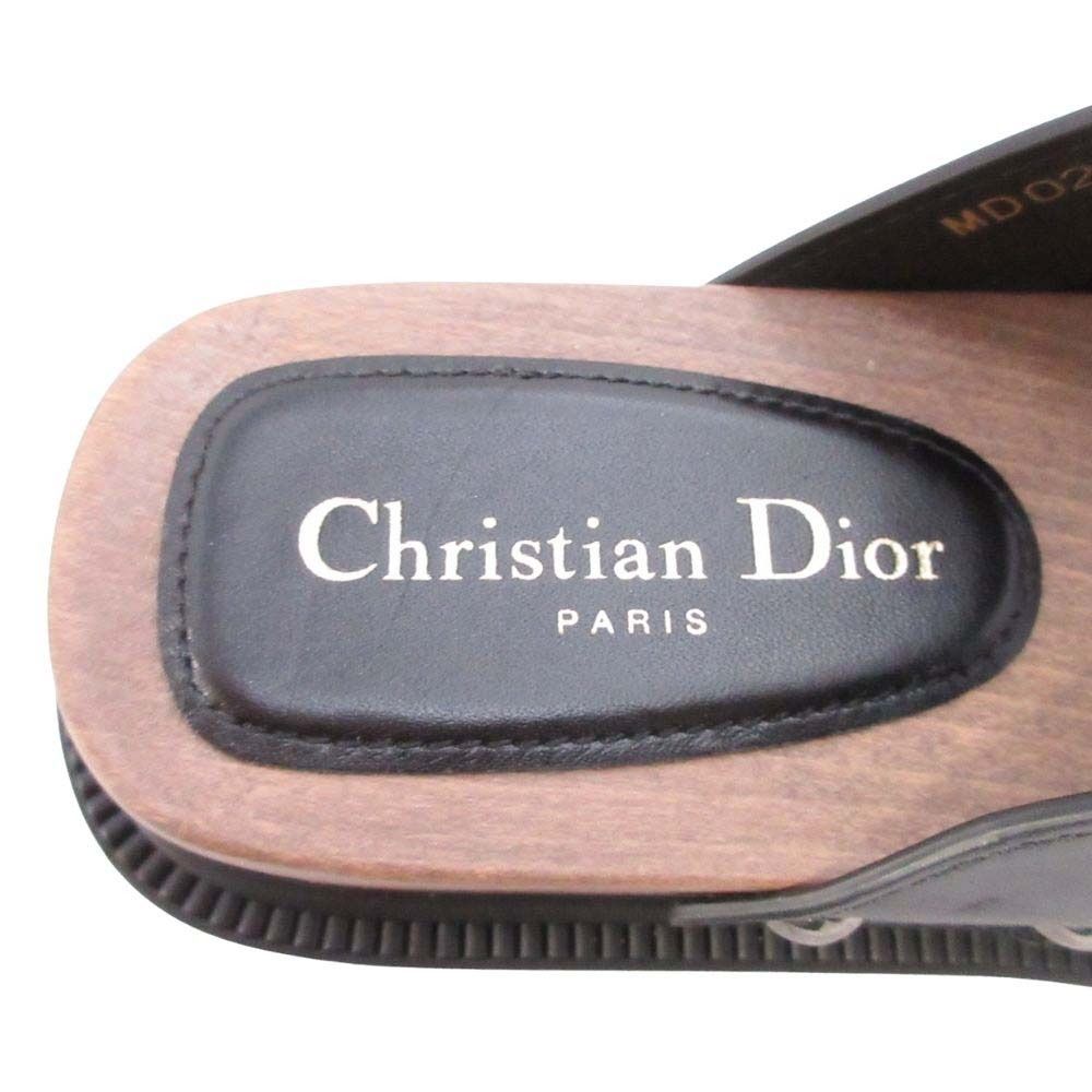 Dior Quake Platform Slide Sandals Shoes Black