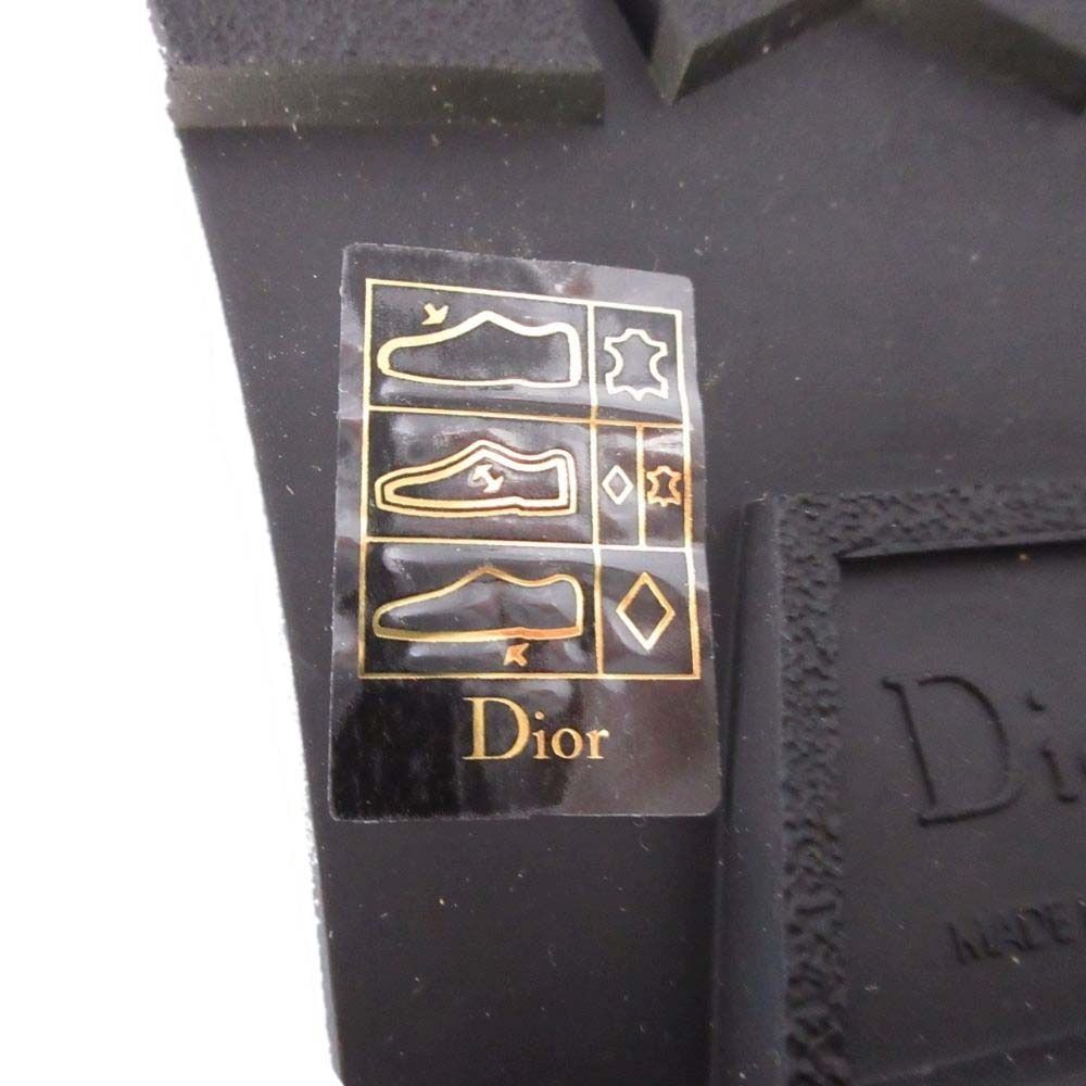 Dior Quake Platform Slide Sandals Shoes Black