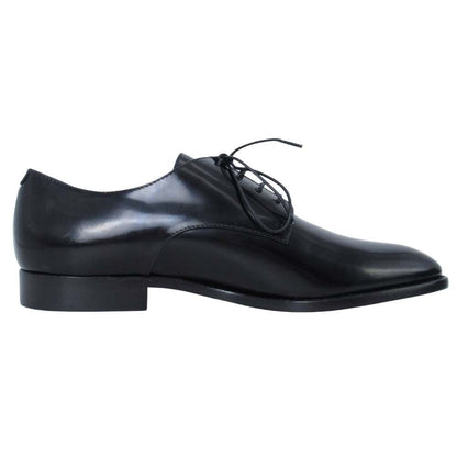 Dior Dress Shoes Plain Toe Derby Leather 38.5 Black