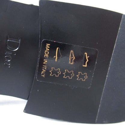 Dior Dress Shoes Plain Toe Derby Leather 38.5 Black
