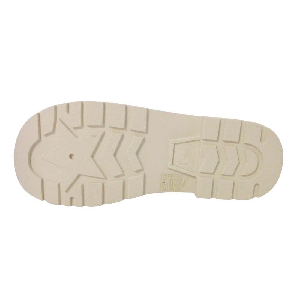 Dior Quake Platform Slide Sandals Shoes Ivory