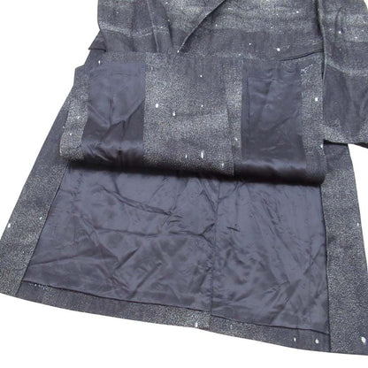 Dior Homme Peter Doig Collaboration Milky Way Denim Jacquard Star Coat 50 Indigo