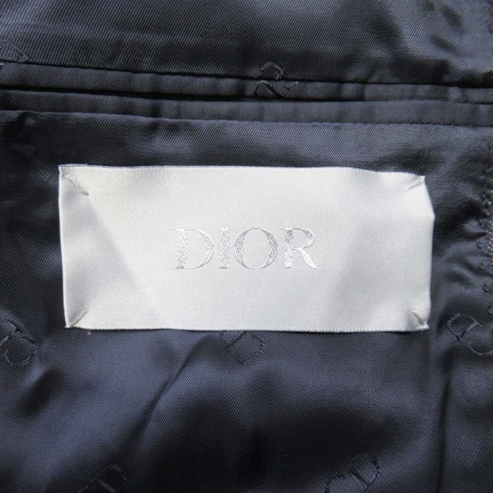 Dior Homme Peter Doig Collaboration Milky Way Denim Jacquard Star Coat 50 Indigo