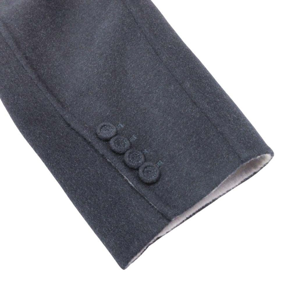 Dior Homme Wool Double Face Star Coat Outer Jacket 44 Navy