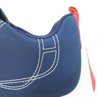 Hermes Envol Thick Sole Sneakers Stitch Shoes 41.5 Navy Orange