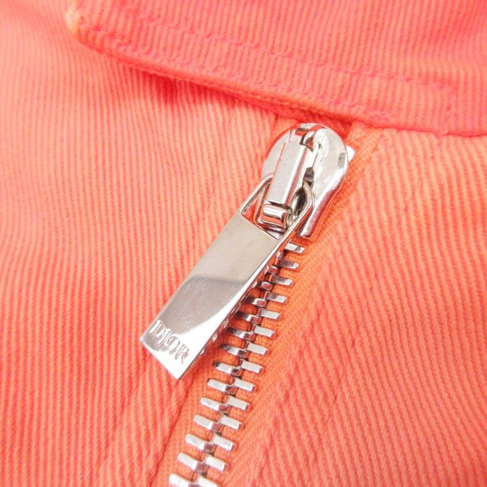 Dior Homme Peter Doig Collaboration Oversize Cotton Hoodie 46 Orange