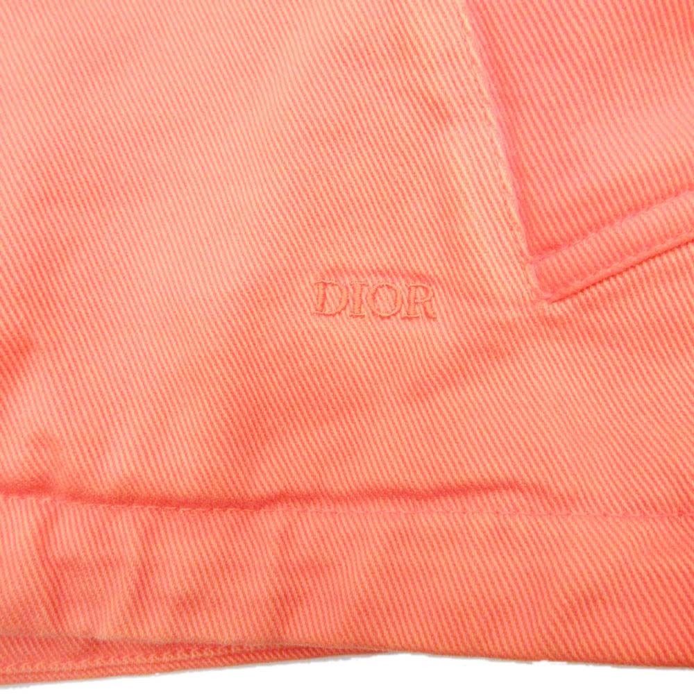 Dior Homme Peter Doig Collaboration Oversize Cotton Hoodie 46 Orange
