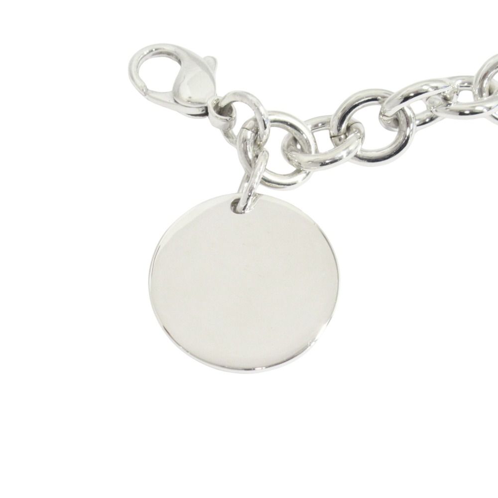 Tiffany & Co Polished Return to Round Bracelet Chain Silver
