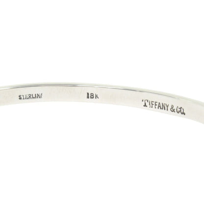 Tiffany & Co Polished 18k Combination Hook Eye Bangle Bracelet